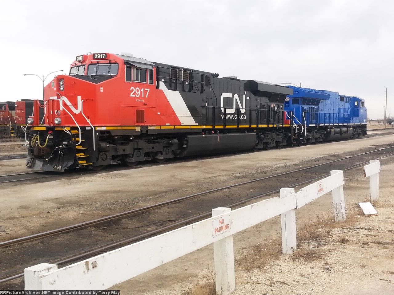 CN 2917 w GECX 2017